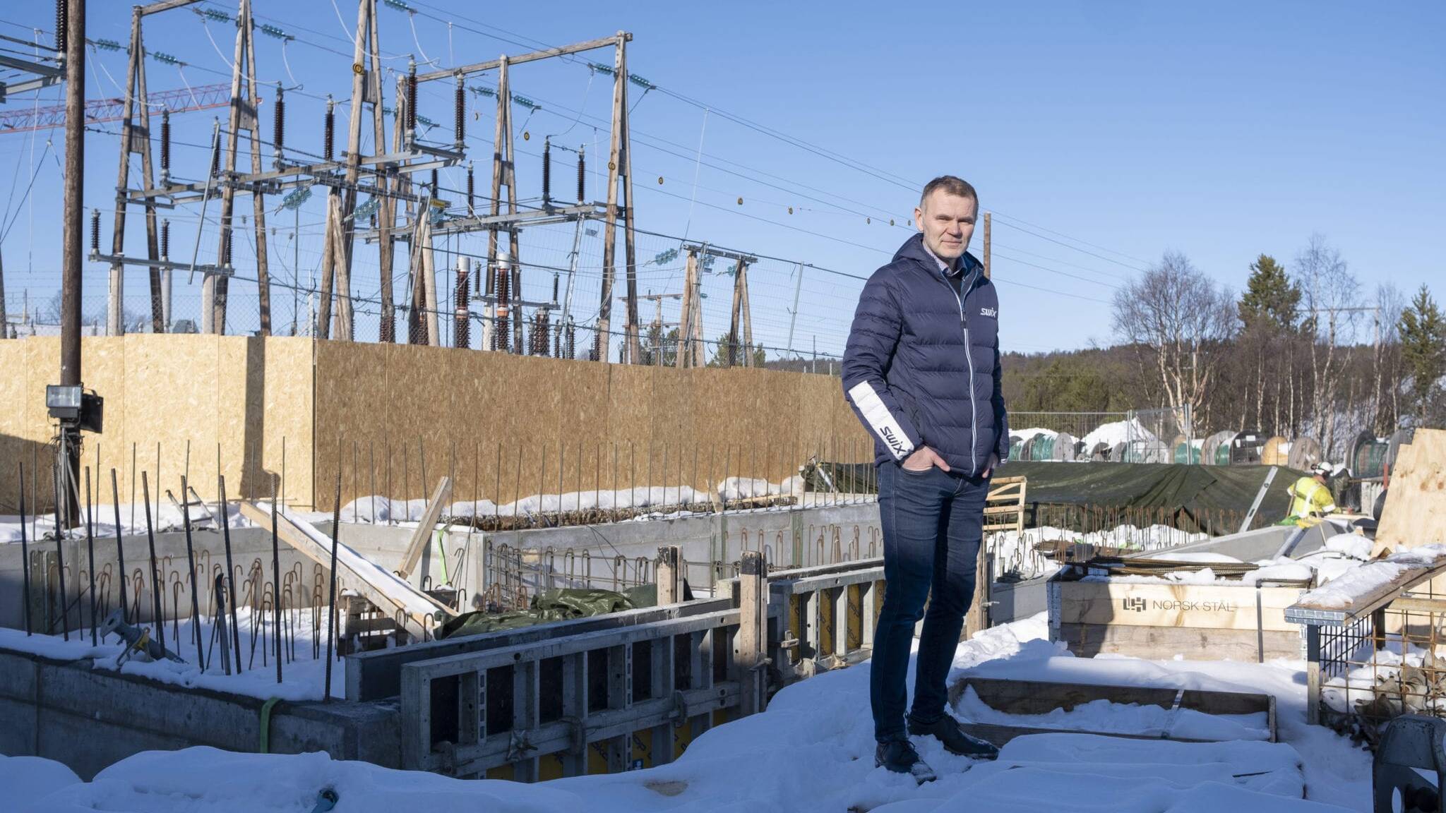 Ren Røros bruker 80 millioner kroner på oppgradering av kraftlinjen fra Tolga til Røros, og det er konsernets største investering noensinne. Foto: Ren Røros Frontal