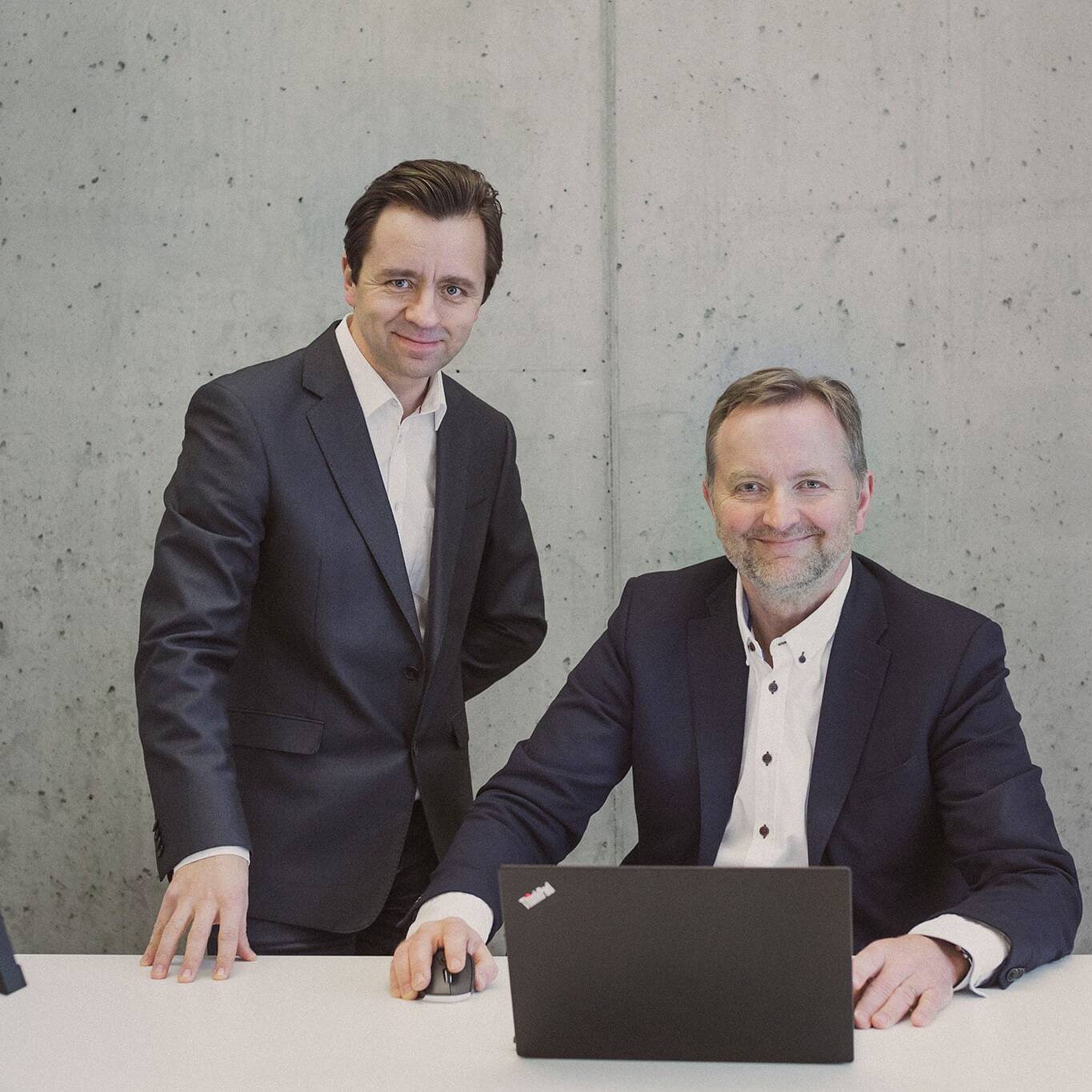 RPA: Peter Lacken og Arild Solibakke i Ren Røros Intelligent Automation