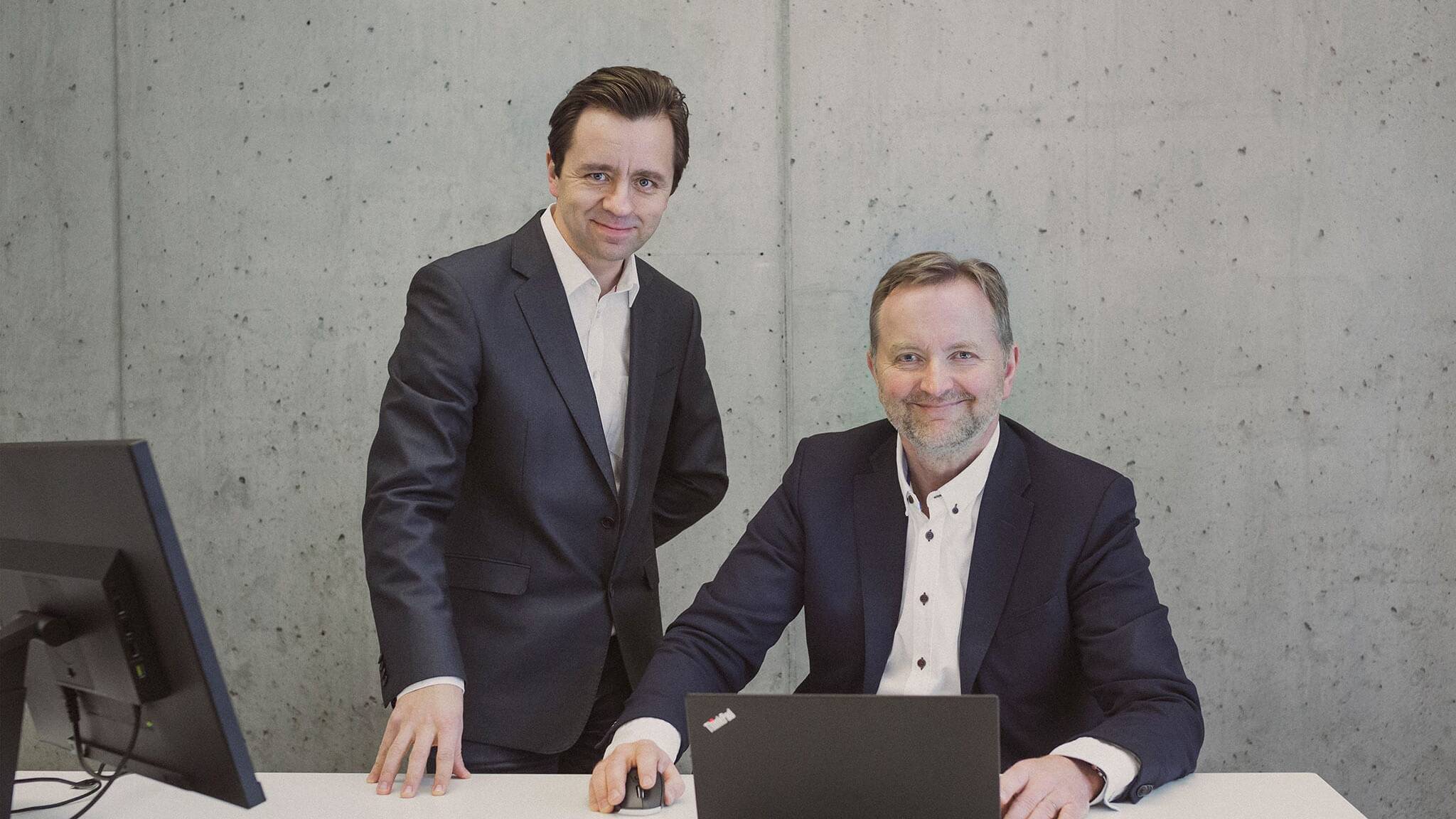 RPA: Peter Lacken og Arild Solibakke i Ren Røros Intelligent Automation