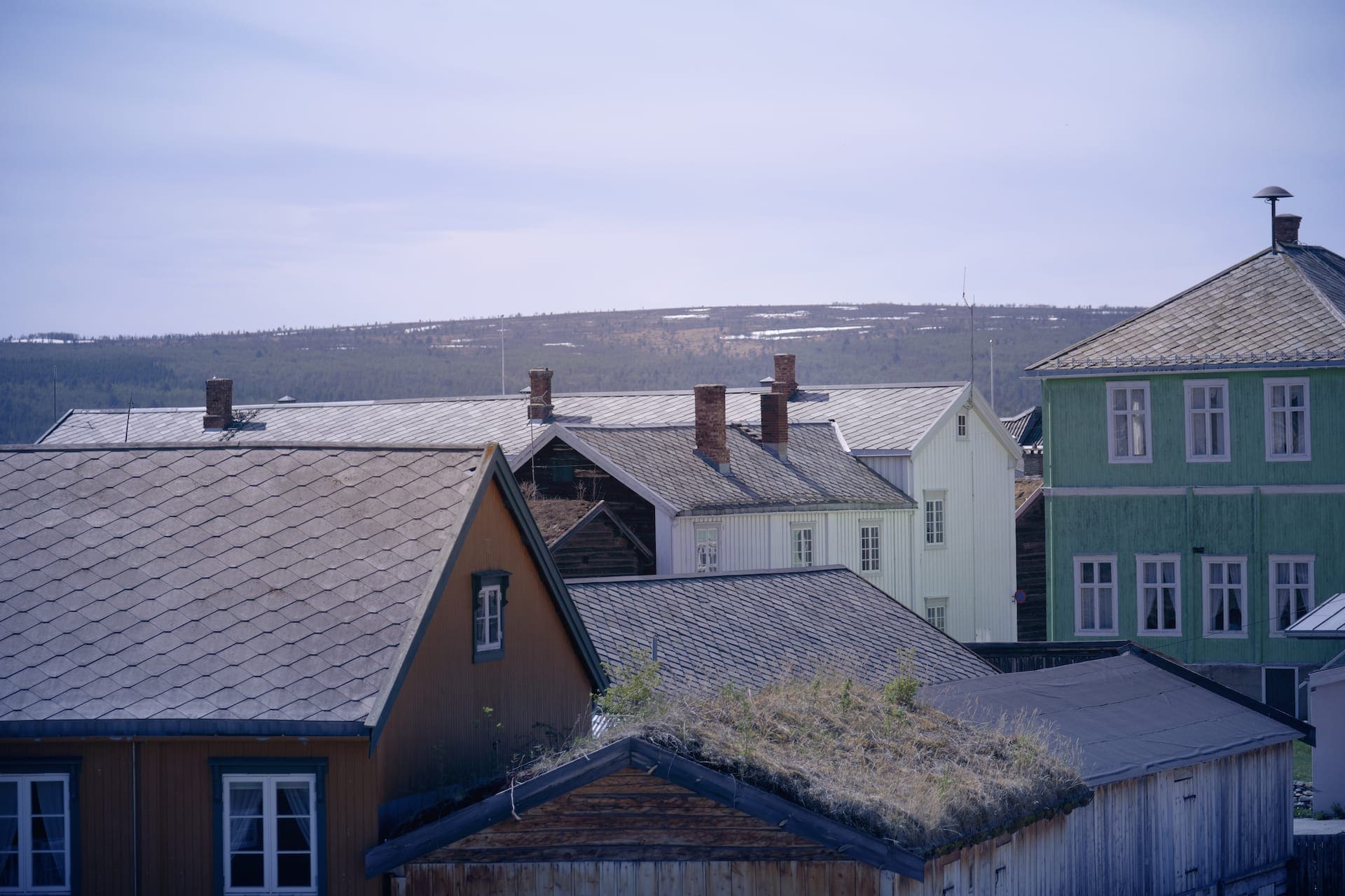 Hus på Røros. Foto: Tom Gustavsen