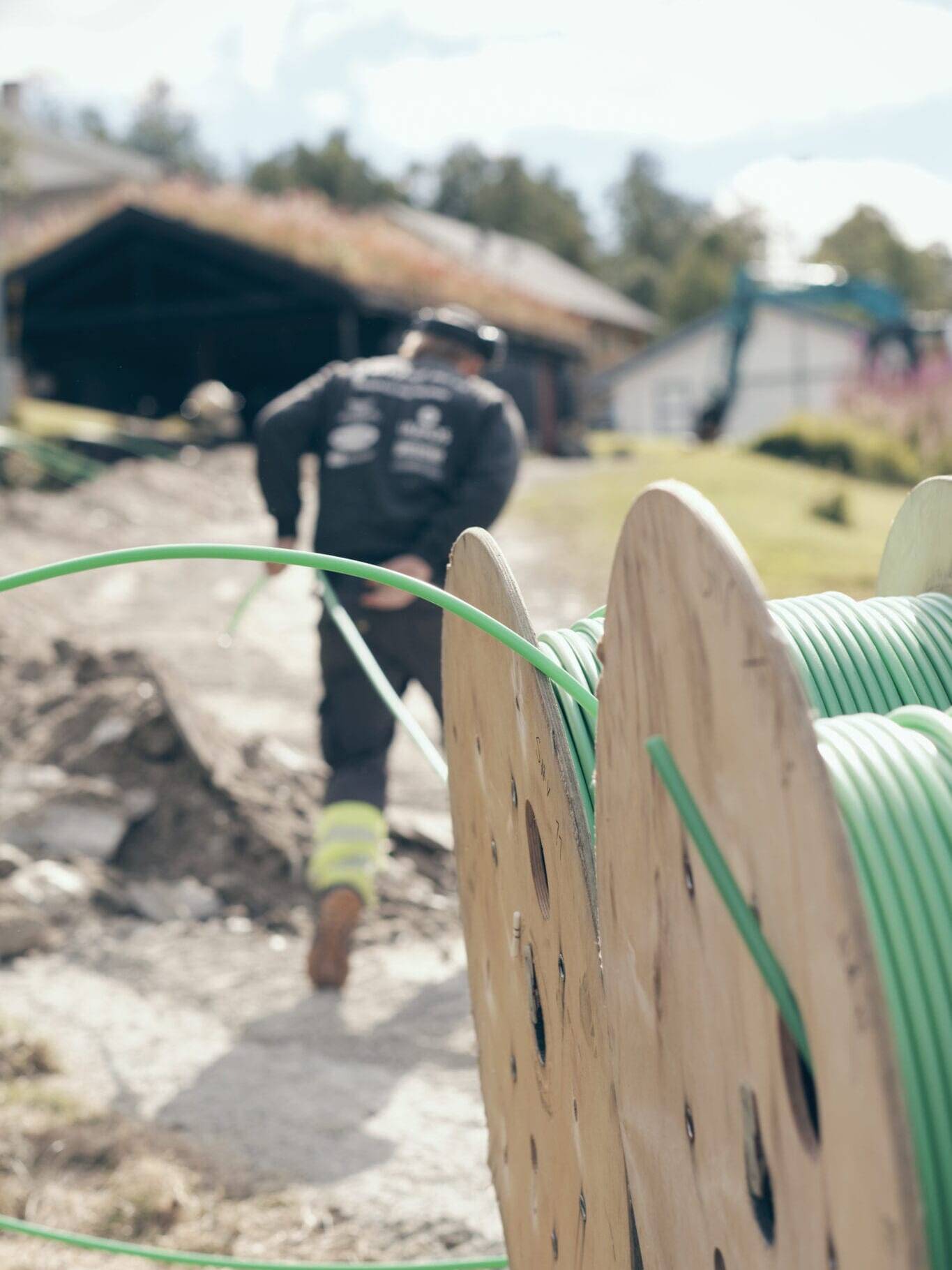 Stadig flere i regionen vår får fiberbredbånd. Foto: Tom Gustavsen