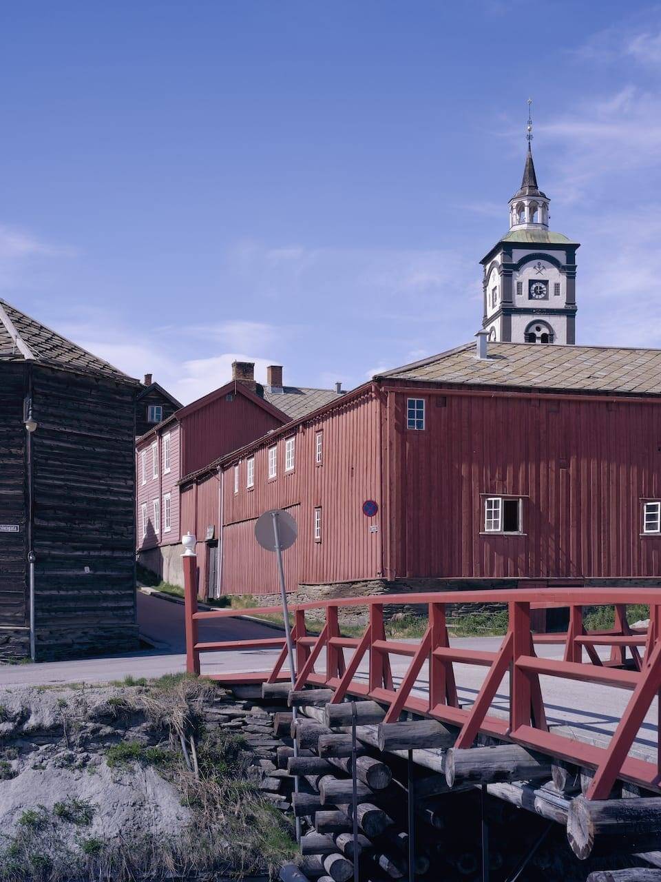 Røros og Raubrua. Foto: Tom Gustavsen