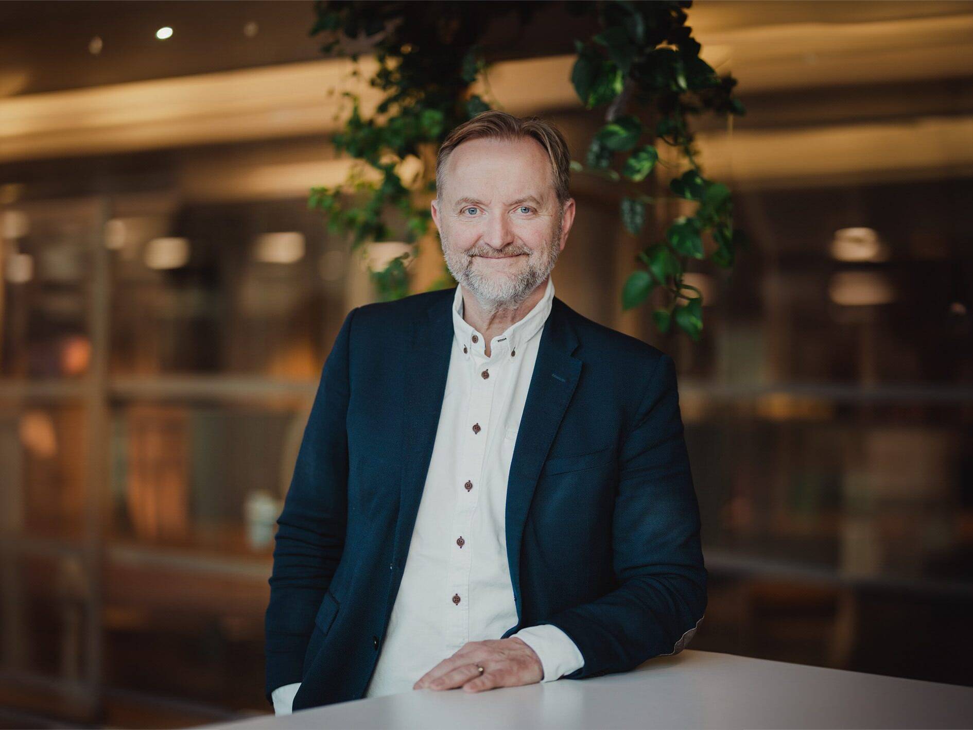 Arild Solibakke er ny leder av IT-delen av Ren Røros Digital. Foto: Ren Røros Intelligent Automation