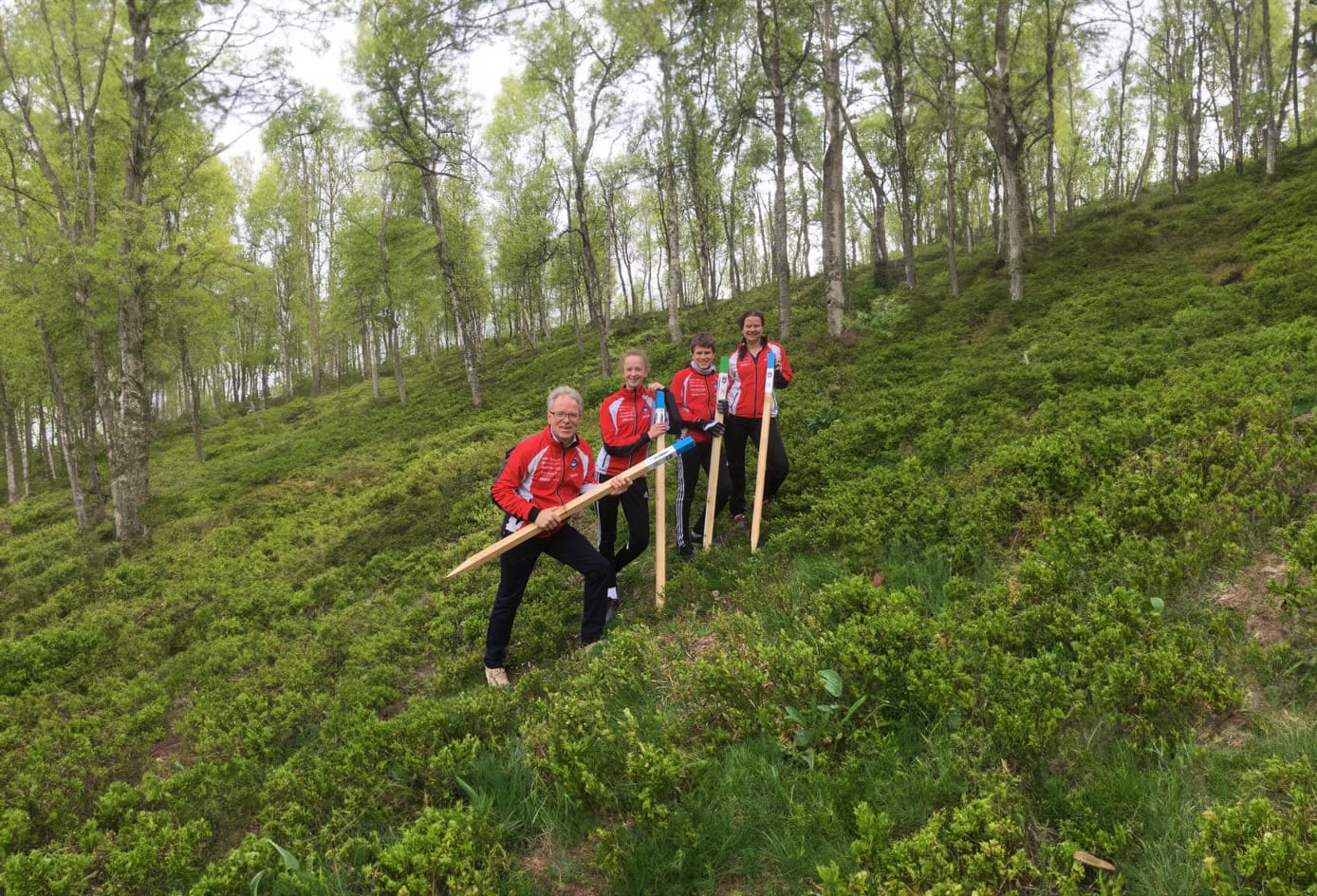 Stolpejakt. Foto: Røros IL O-gruppa